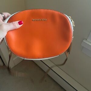 Michael Kors Tangerine Crossbody Bag